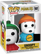 Pop Television Peanuts 3.75 Inch Action Figure Exclusive - Snoopy in Puffer Jacket #1681 Chase