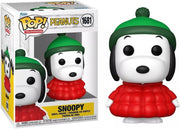 Pop Television Peanuts 3.75 Inch Action Figure - Snoopy in Puffer Jacket #1681