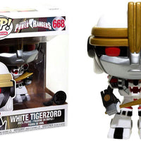 Pop Television 3.75 Inch Action Figure Power Rangers - White Megazord #668 Exclusive