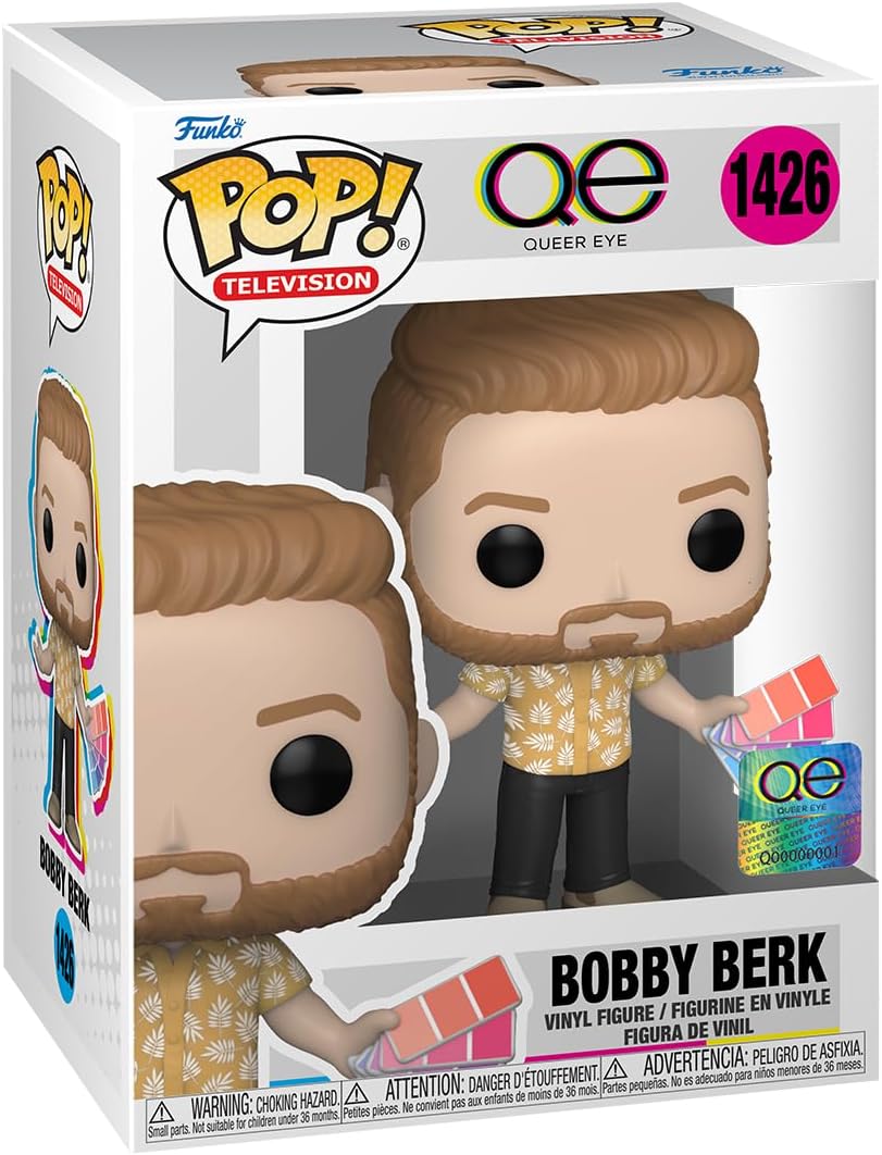 Pop Television Queer Eye 3.75 Inch Action Figure - Bobby Berk #1426