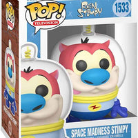 Pop Television Ren & Stimpy 3.75 Inch Action Figure - Space Madness Stimpy #1533
