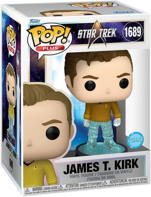 Pop Television Star Trek 3.75 Inch Action Figure Plus - Transporter James T. Kirk #1689