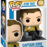 Pop Television Star Trek The Original Series 3.75 Inch Action Figure - Captain Kirk #1136