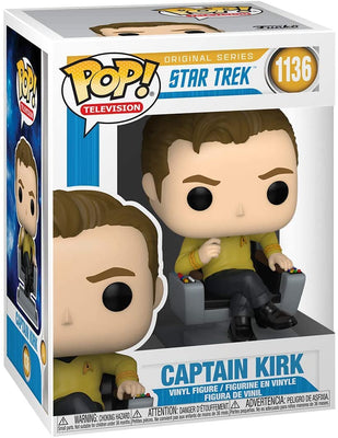 Pop Television Star Trek The Original Series 3.75 Inch Action Figure - Captain Kirk #1136