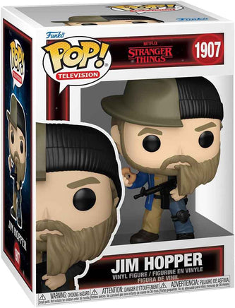 Pop Television Stranger Things 3.75 Inch Action Figure - Jim Hopper Split #1907