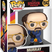 Pop Television Stranger Things 3.75 Inch Action Figure - Murray #1543