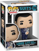 Pop Television Suits 3.75 Inch Action Figure - Louis Litt with Mikado #1709