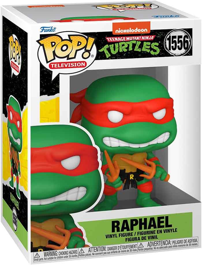 Pop Television Teenage Mutant Ninja Turtles 3.75 Inch Action Figure - Raphael #1556