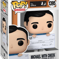 Pop Television The Office 3.75 Inch Action Figure - Michael With Check #1395