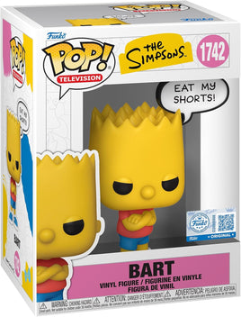 Pop Television The Simpsons 3.75 Inch Action Figure - Bart Simpson #1742