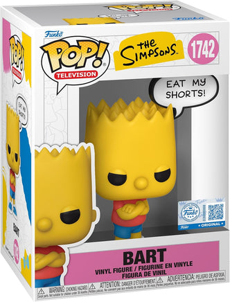 Pop Television The Simpsons 3.75 Inch Action Figure - Bart Simpson #1742