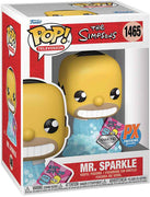 Pop Television The Simpsons 3.75 Inch Action Figure Exclusive - Mr. Sparkle #1465