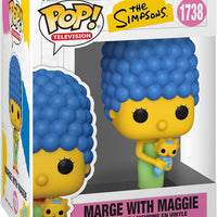 Pop Television The Simpsons 3.75 Inch Action Figure - Marge with Maggie #1738