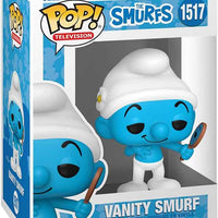 Pop Television The Smurfs 3.75 Inch Action Figure - Vanity Smurf #1517