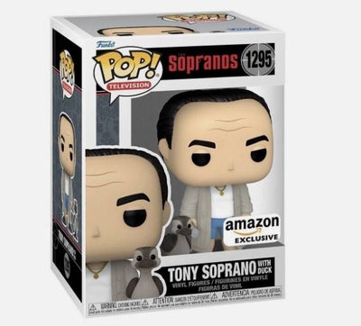 Pop Television The Sopranos 3.75 Inch Action Figure Exclusive - Tony Soprano with Duck #1295