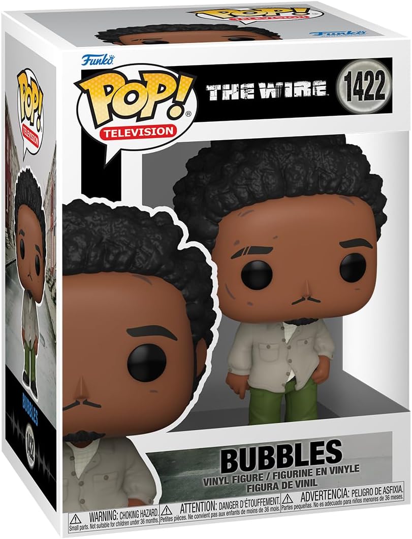 Pop Television The Wire 3.75 Inch Action Figure - Bubbles #1422