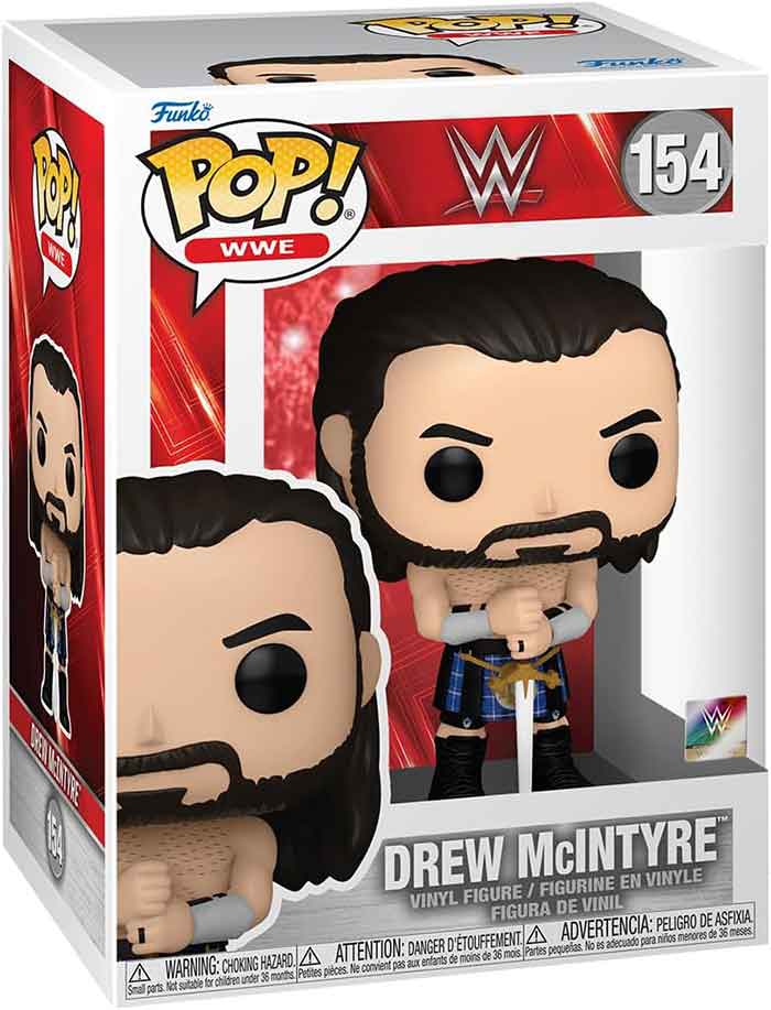 Pop WWE 3.75 Inch Action Figure - Drew McIntyre #154