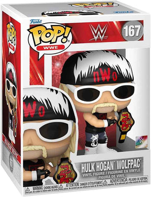 Pop WWE 3.75 Inch Action Figure - Hulk Hogan Wolfpac #167