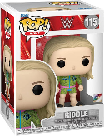 Pop WWE 3.75 Inch Static Figure - Riddle #115