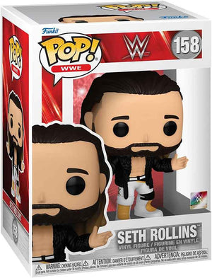 Pop WWE 3.75 Inch Action Figure - Seth Rollins with Coat #158