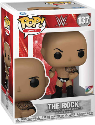 Pop WWE Wrestling 3.75 Inch Action Figure - The Rock #137