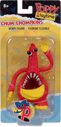 Poppy Playtime 4.5 Inch Static Figure Bendable Basic Wave 2 - Chum Chompkins