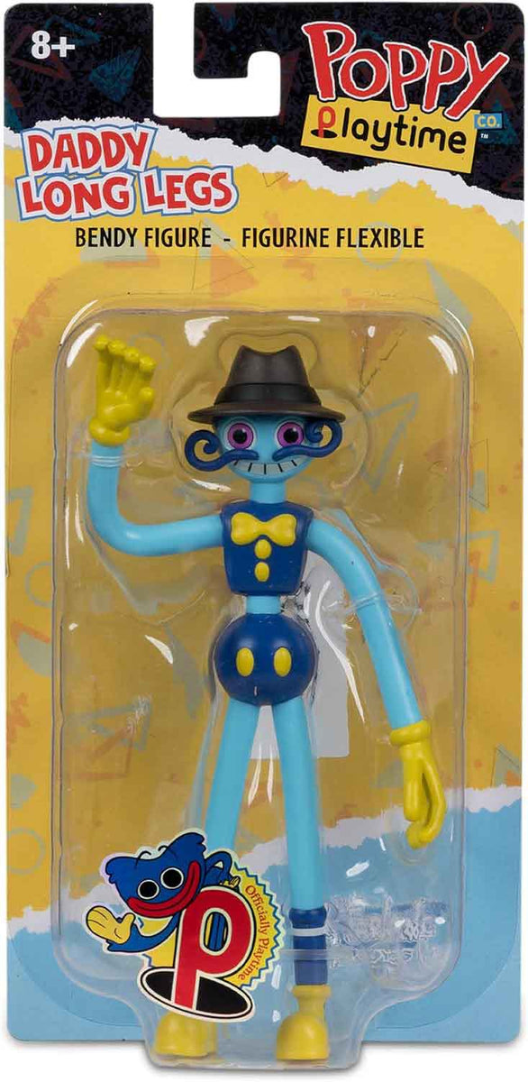 Poppy Playtime 4.5 Inch Static Figure Bendable Basic Wave 2 - Daddy Lo ...