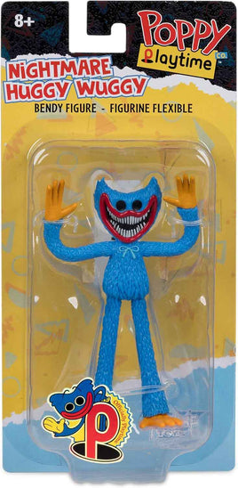 Poppy Playtime 4.5 Inch Static Figure Bendable Basic Wave 2 - Huggy Wuggy