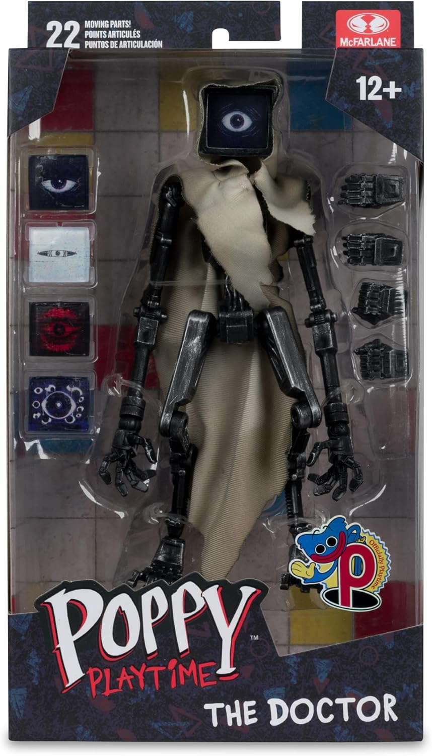 Poppy Playtime 7 Inch Action Figure Bendable - The Doctor| Cmdstore