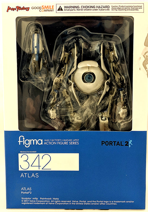 Portal 2 6 Inch Action Figure Figma Series - Atlas