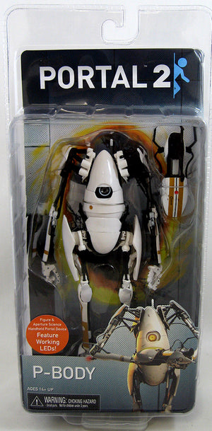 Portal 2 7 Inch Action Figure - P-Body with Led Lights