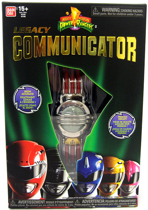 Power Rangers Legacy 9 Inch Watch - Communicator| Cmdstore