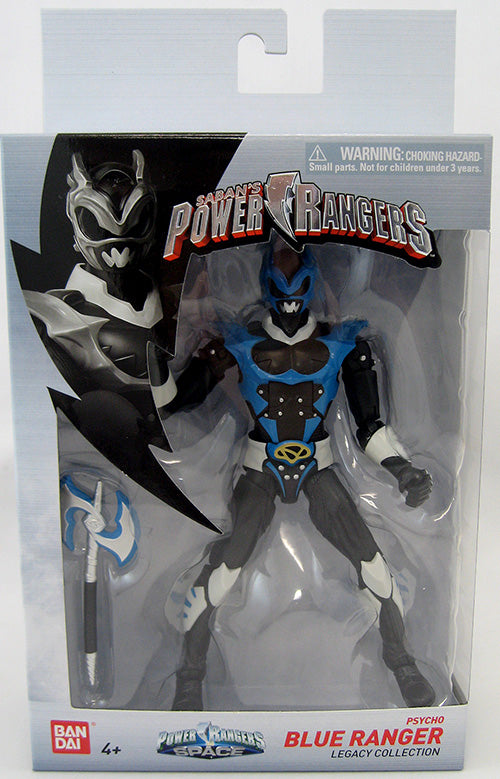 Power Rangers Legacy 6 Inch Action Figure Series - Psycho Blue Ranger Space