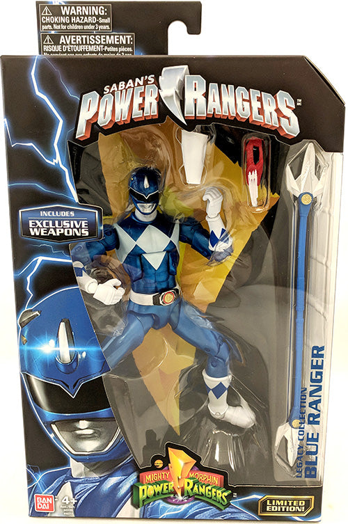 Power Rangers Legacy 6 Inch Action Figure Series J - Blue Ranger