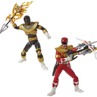 Power Rangers Lightning Collection 6 Inch Action Figure 2-Pack Exclusive - Red and Zeo Gold Ranger SDCC 2019 (Sub Pkg)