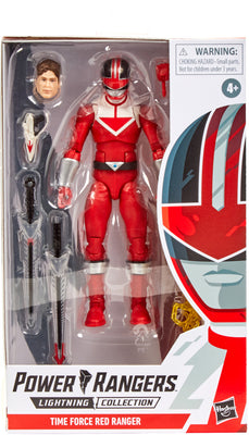 Power Rangers 6 Inch Action Figure Lightning Collection - Time Force Red Ranger