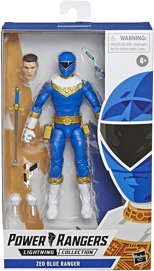 Power Rangers Inch Action Figure Lightning Collection Zeo Blue