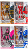 Power Rangers 6 Inch Action Figure Lightning Collection - Set of 4 (Time Force Red - Blue Classic - Gold Zeo - Slayer)