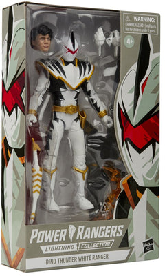 Power Rangers 6 Inch Action Figure Lightning Collection - Dino Thunder White Ranger