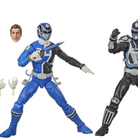 Power Rangers Lightning Collection 6 Inch Action Figure Wave 1 2-Pack - SPD A vs B Squad Blue Ranger