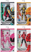 Power Rangers Lightning Collection 6 Inch Action Figure Wave 2 - Set of 4 (BM Red - BM Gold - LG Magna - MMPR Pink)