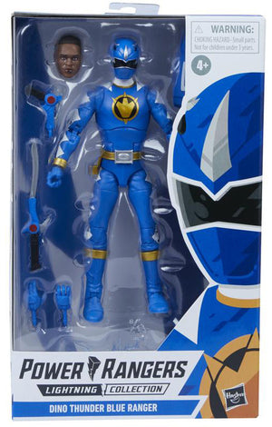 Power Rangers Lightning Collection 6 Inch Action Figure Wave 8 - Dino Thunder Blue Ranger