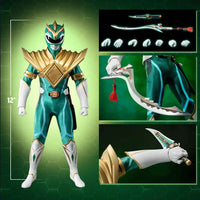 Power Rangers Mighty Morphin 12 Inch Figure 1/6 Scale Exclusive - Green Power Ranger (Matt Cook) Chaos Energy Version