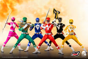 Power Rangers Mighty Morphin 12 Inch Action Figure 1/6 Scale - Core Rangers & Green Ranger Six Pack Threezero 907476