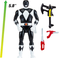 Power Rangers Re-Ignition 6 Inch Action Figure Auto Morphin - Black Ranger
