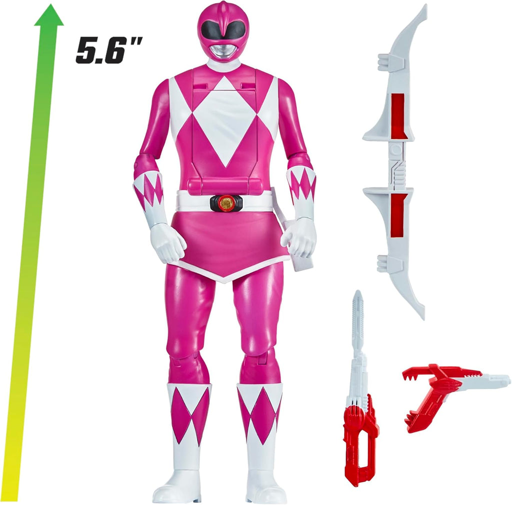 Power Rangers Re-Ignition 6 Inch Action Figure Auto Morphin - Pink Ran ...