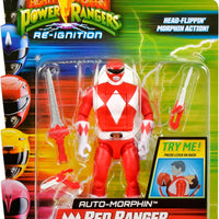 Power Rangers Re-Ignition 6 Inch Action Figure Auto Morphin - Red Ranger