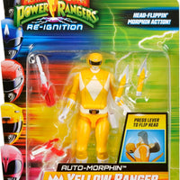 Power Rangers Re-Ignition 6 Inch Action Figure Auto Morphin - Yellow Ranger