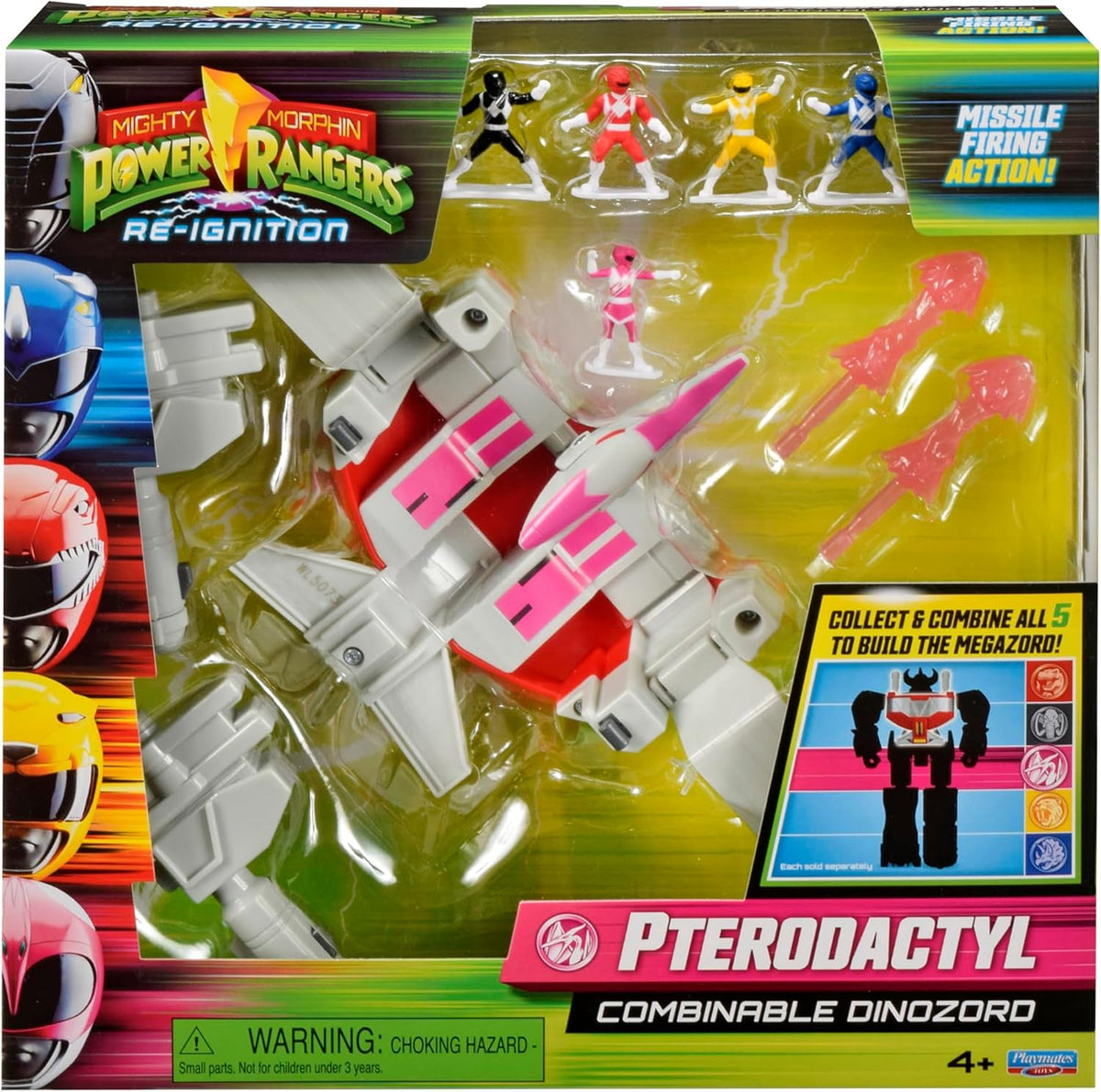 Power Rangers Re-Ignition 6 Inch Action Figure Combinable Megazord - P ...