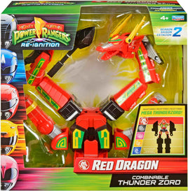 Power Rangers Re-Ignition 6 Inch Action Figure Combinable Thunderzord Deluxe - Red Dragon